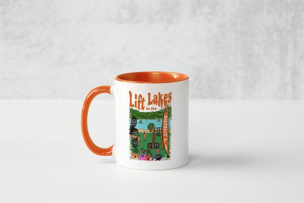 LIFT IN THE LAKES MUG