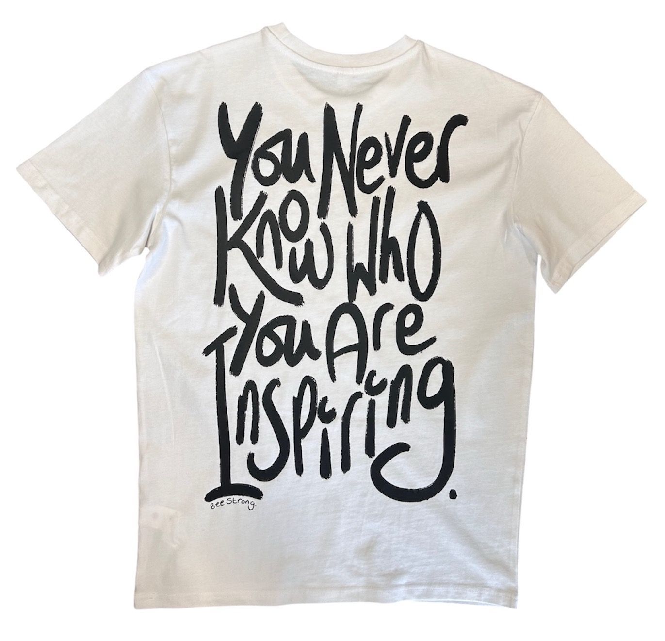 INSPIRED OVERSIZED TEE - WHITE