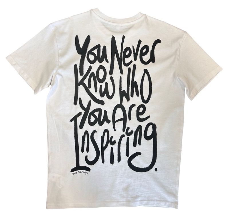 INSPIRED OVERSIZED TEE - WHITE