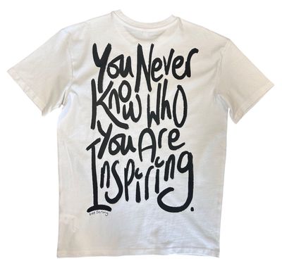 INSPIRED OVERSIZED TEE - WHITE