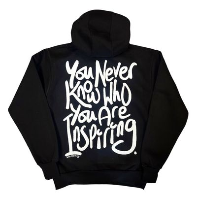 INSPIRED HOODIE - BLACK