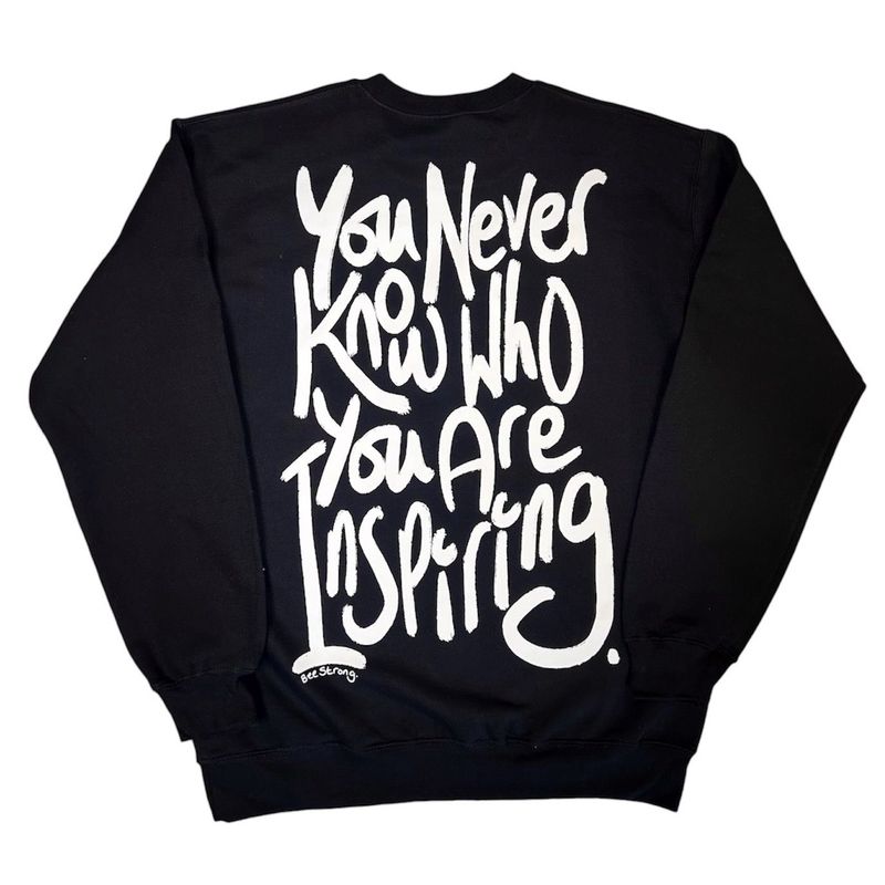 INSPIRED SWEATSHIRT BLACK