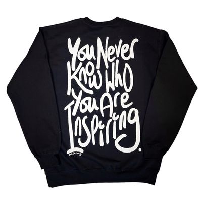 INSPIRED SWEATSHIRT BLACK
