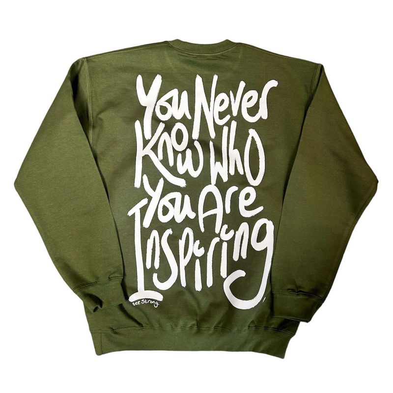 INSPIRED SWEATSHIRT GREEN