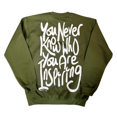 INSPIRED SWEATSHIRT GREEN