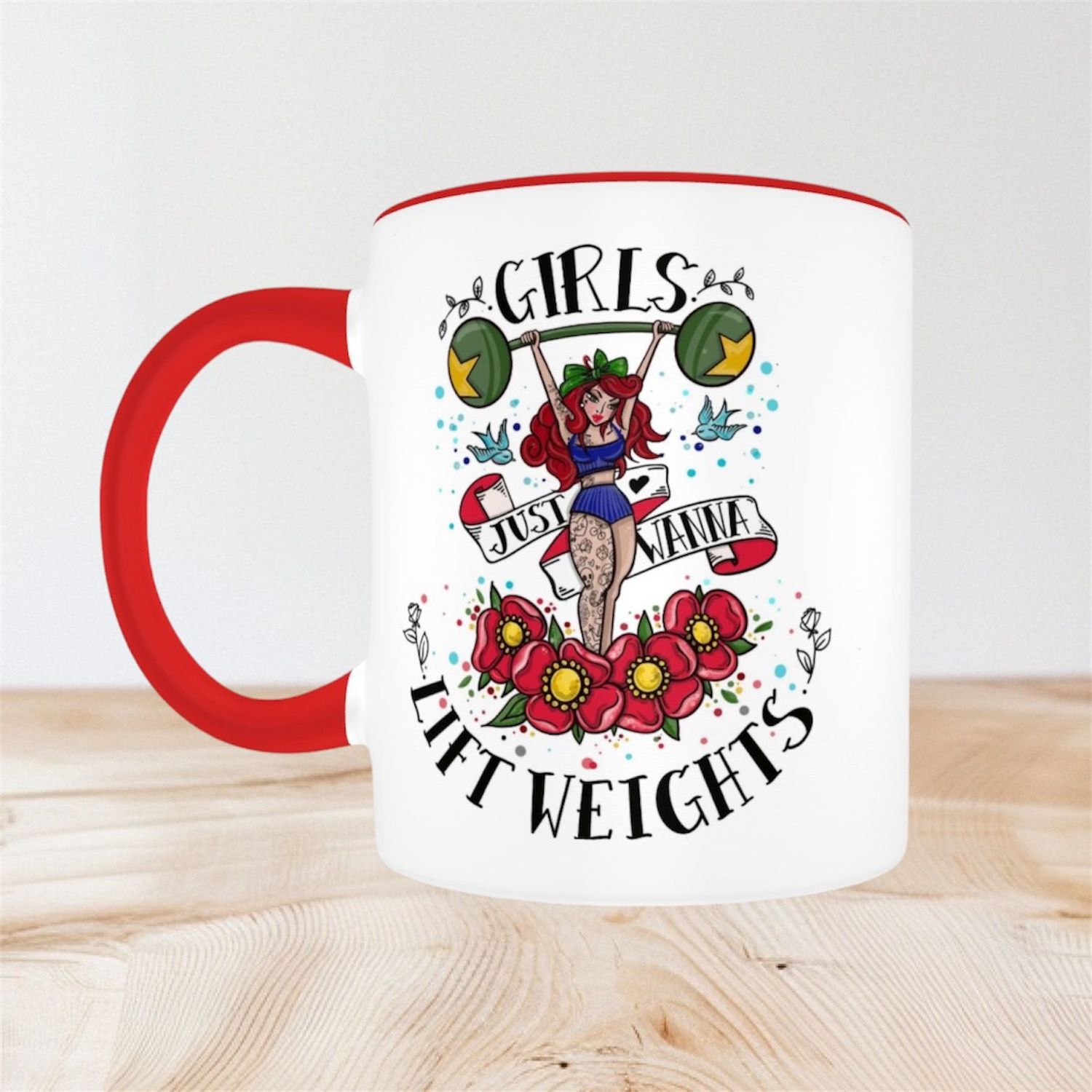 TATTOO MUG RED HEAD