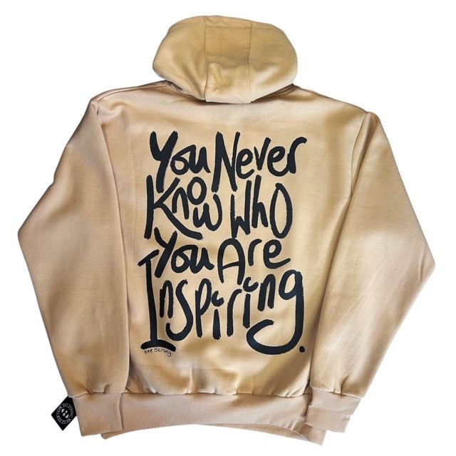 INSPIRED HOODIE - SAND