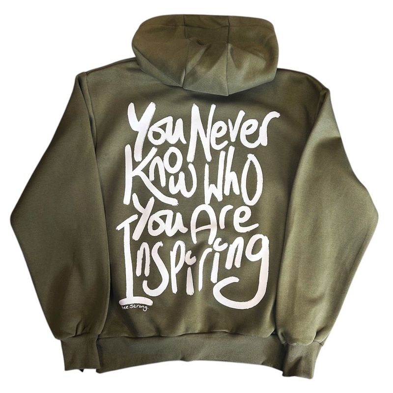 INSPIRED HOODIE - GREEN