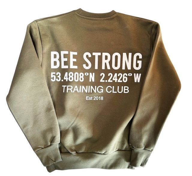 TRAINING CLUB -  GREEN OVERSIZED SWEATSHIRT