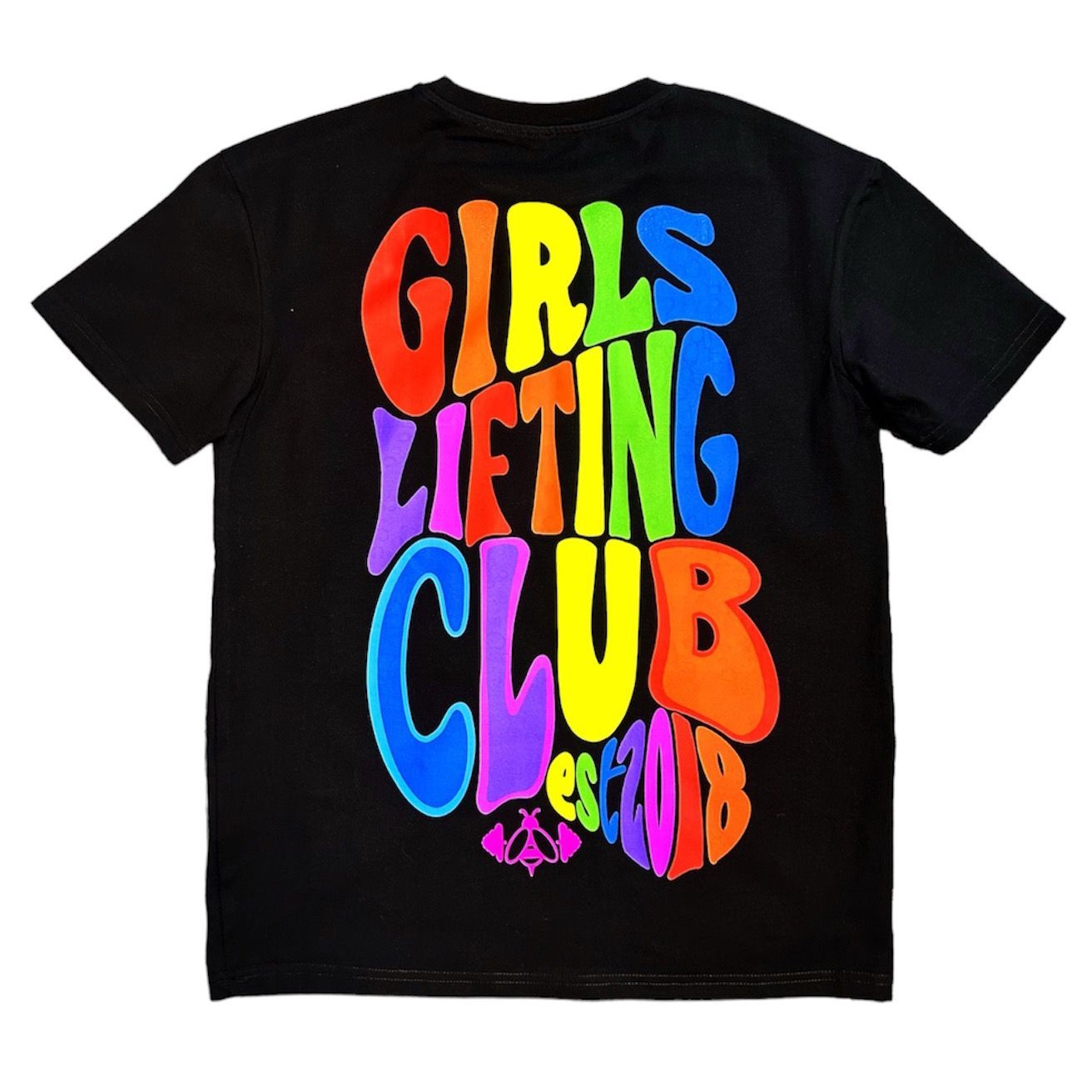 JUNIOR GIRLS LIFTING CLUB TEE - 100% ORGANIC CHOOSE YOUR COLOUR