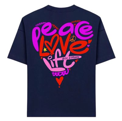 PEACE LOVE LIFT - STANDARD FIT TEE