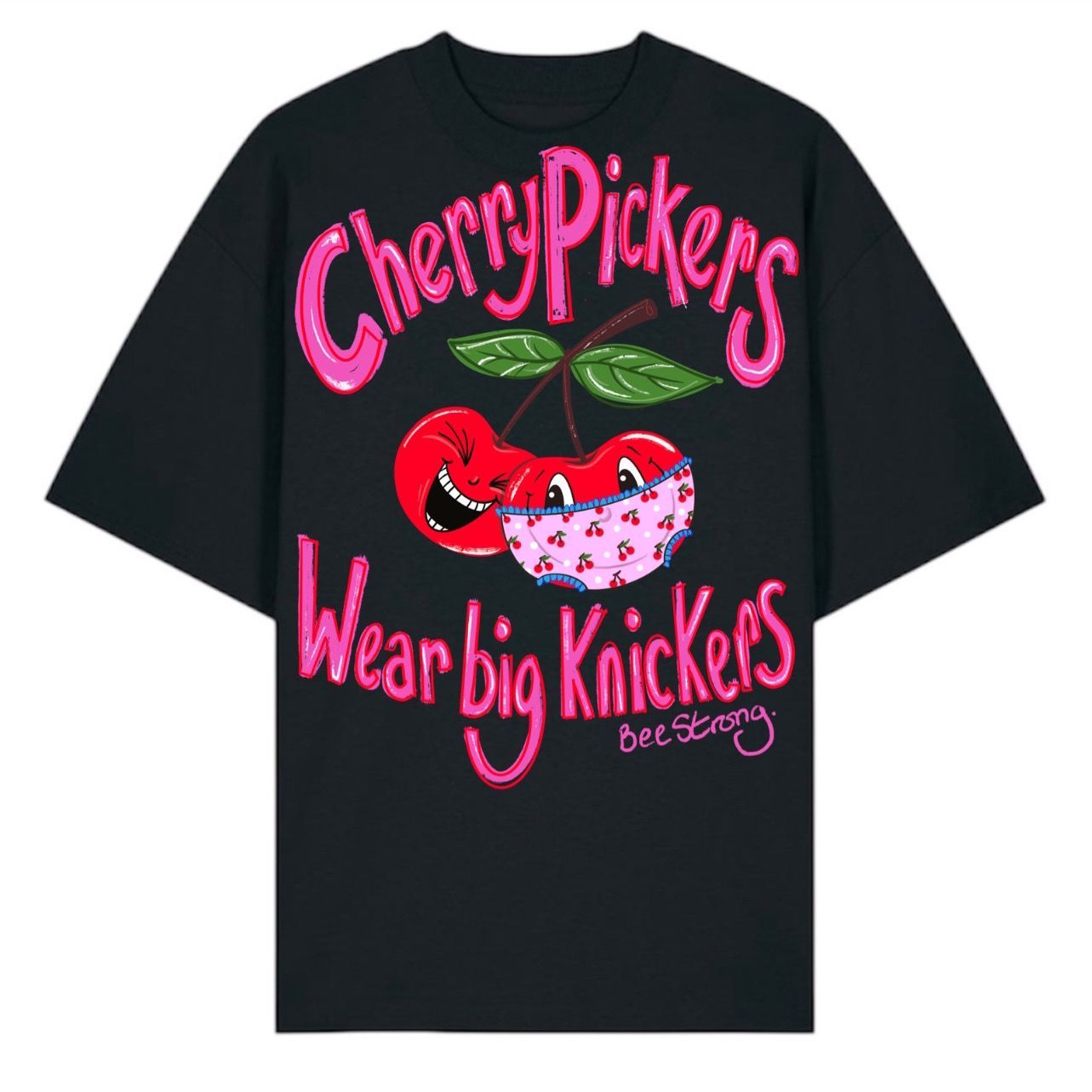 CHERRY - OVERSIZED TEE