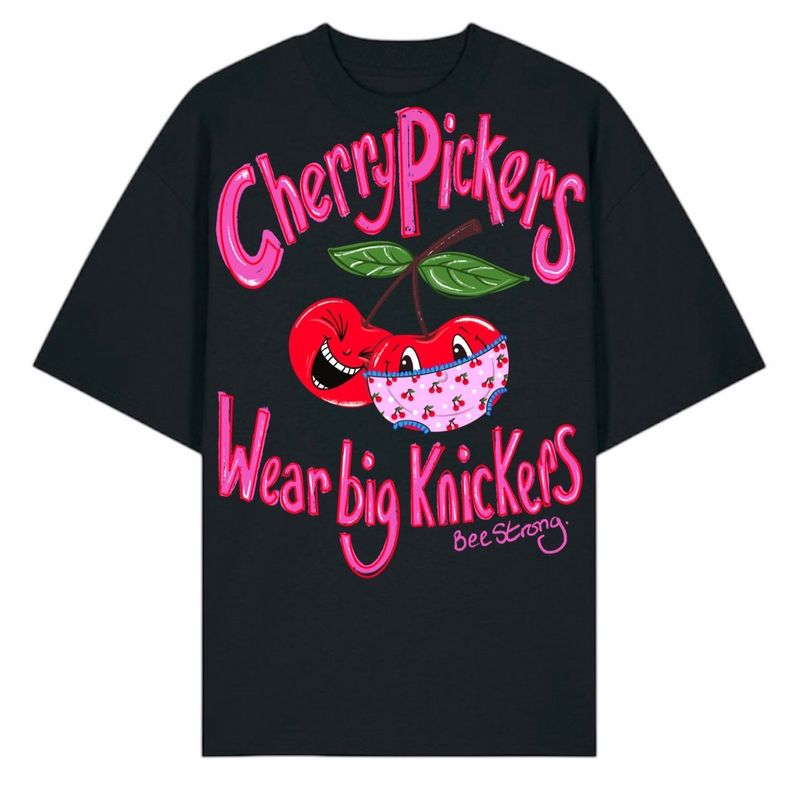 CHERRY - OVERSIZED TEE