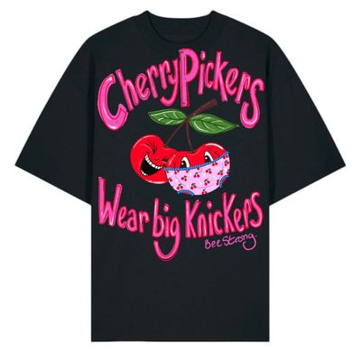 CHERRY - OVERSIZED TEE