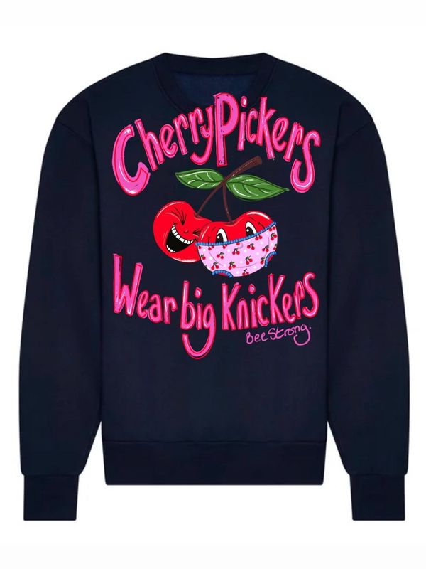 CHERRY -  OVERSIZED SWEATSHIRT - CHOOSE YOUR COLOUR
