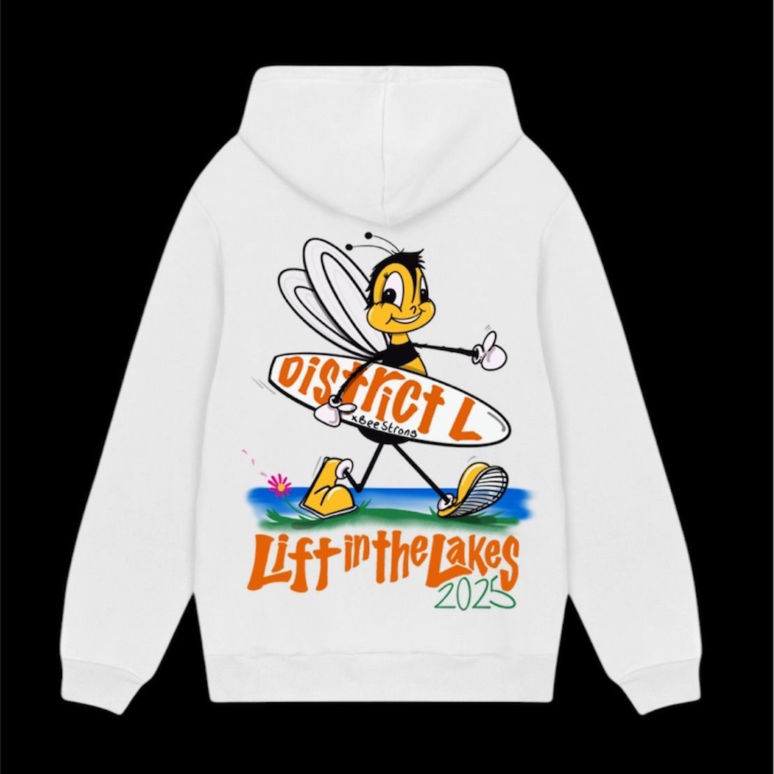 LIFT IN THE LAKES - OVERSIZED HOODIE - Choose your own colours