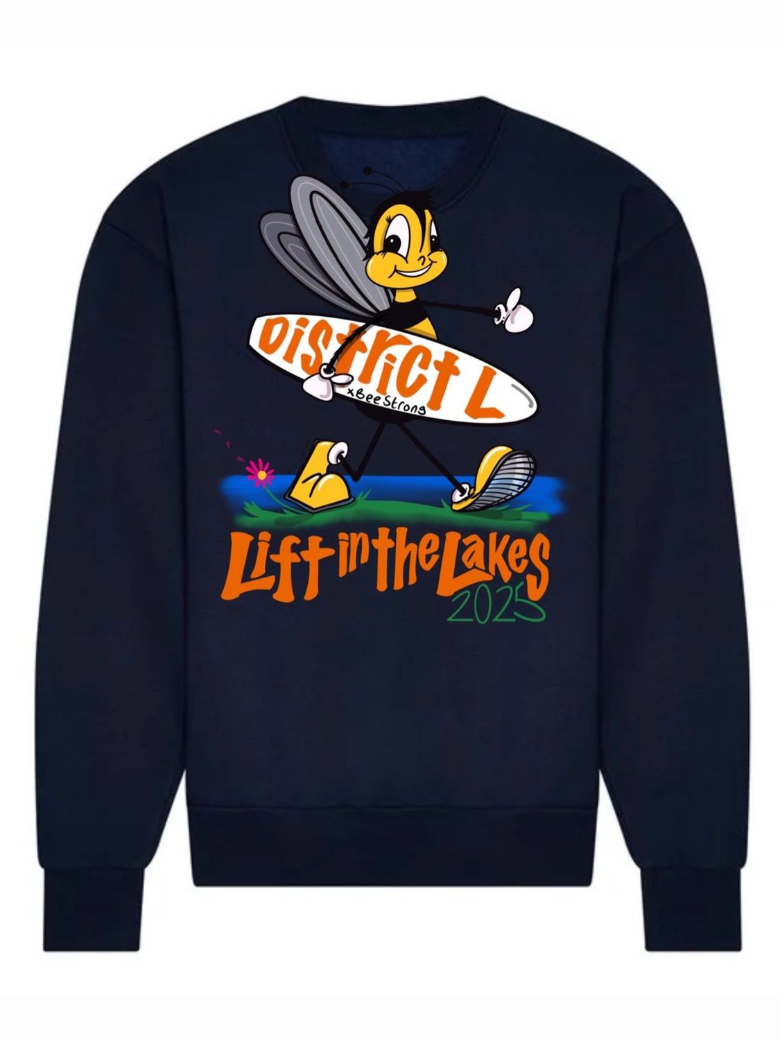 LIFT IN THE LAKES -  OVERSIZED SWEATSHIRT - CHOOSE YOUR COLOUR