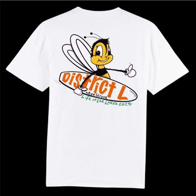 LIFT IN THE LAKES- BEE - STANDARD FIT TEE
