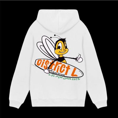 LIFT IN THE LAKES - BEE - OVERSIZED HOODIE - Choose your own colours