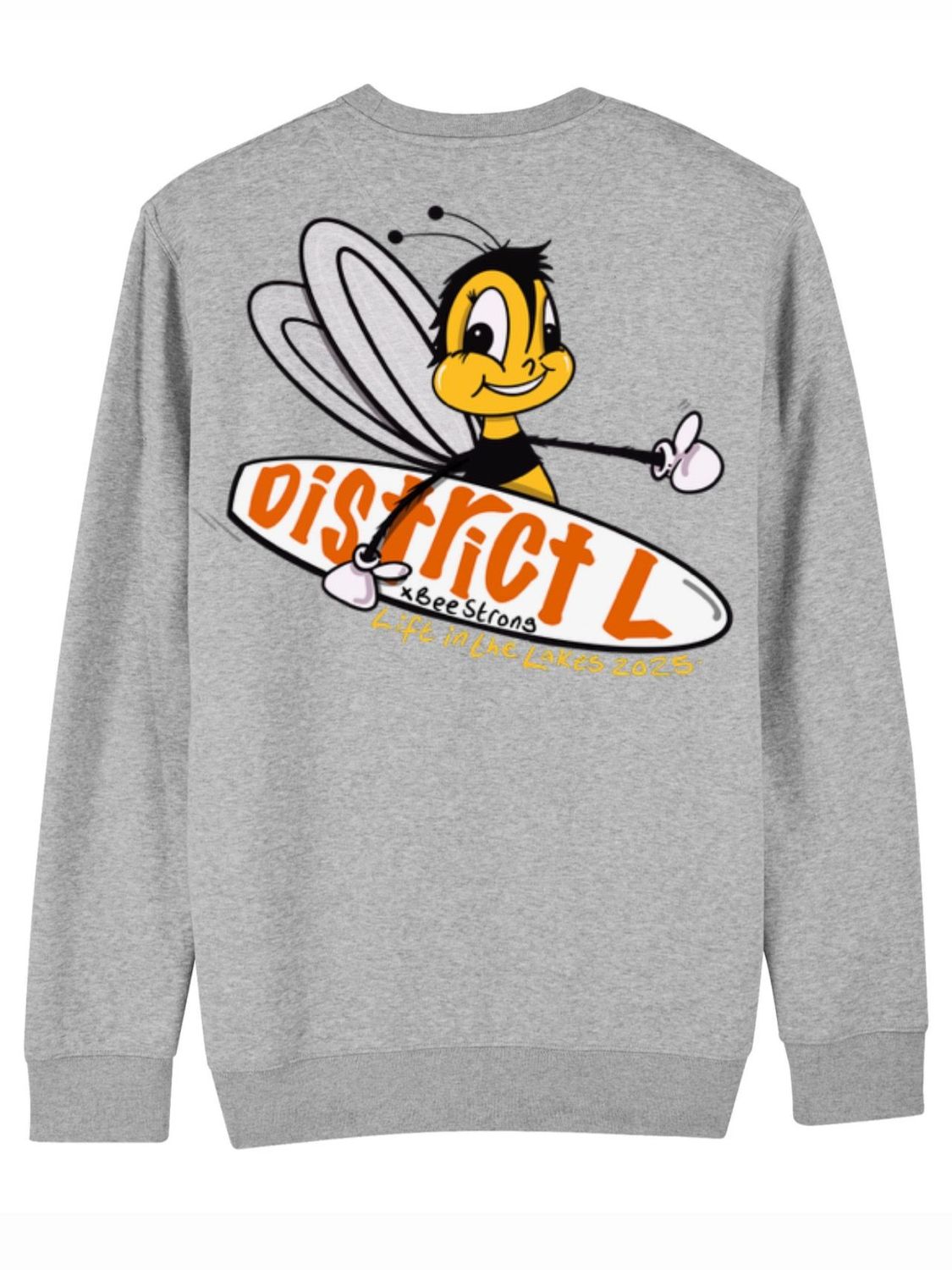 LIFT IN THE LAKES -  BEE - OVERSIZED SWEATSHIRT - CHOOSE YOUR COLOUR