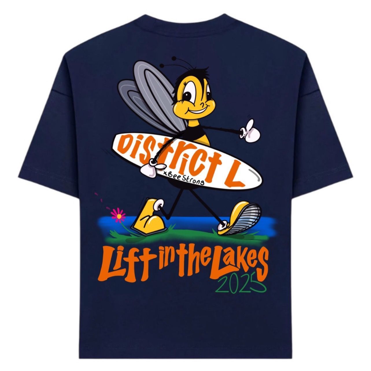 LIFT IN THE LAKES - OVERSIZED TEE