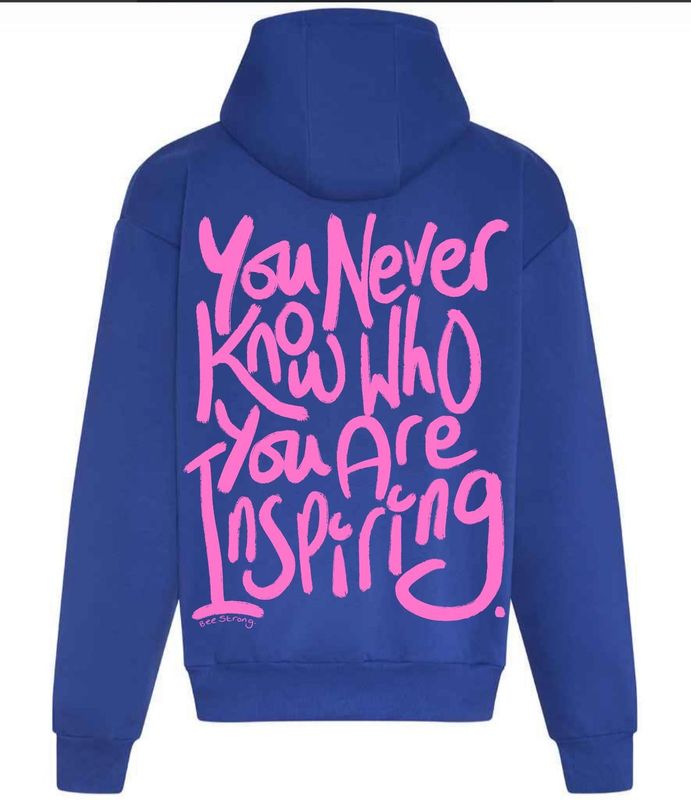 INSPIRED HOODIE - ROYAL BLUE