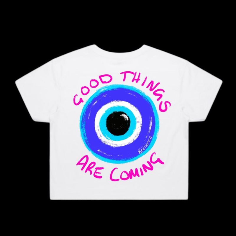 EYE  - CROPPED TEE