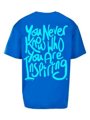 INSPIRED OVERSIZED TEE - ROYAL BLUE