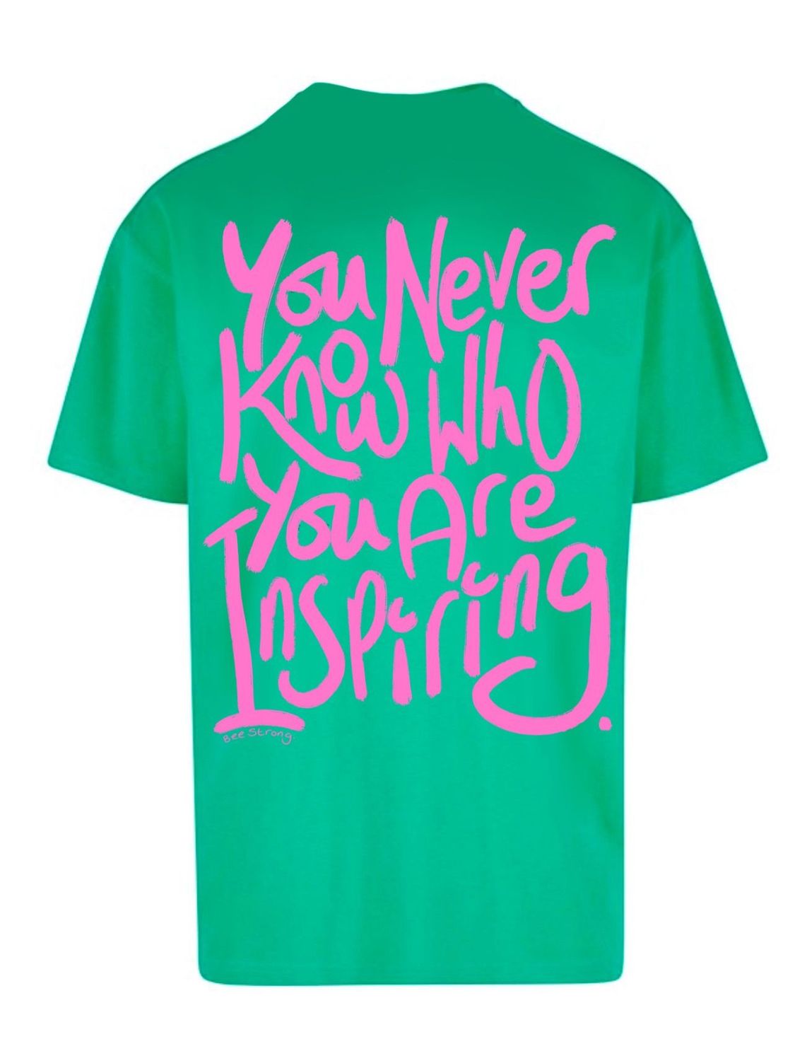 INSPIRED OVERSIZED TEE - GREEN