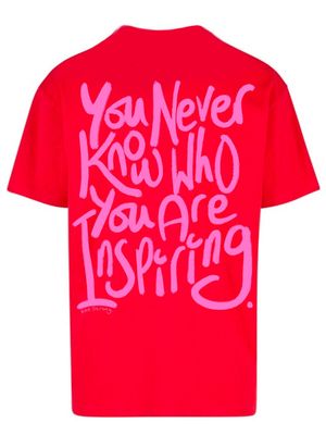 INSPIRED OVERSIZED TEE - RED