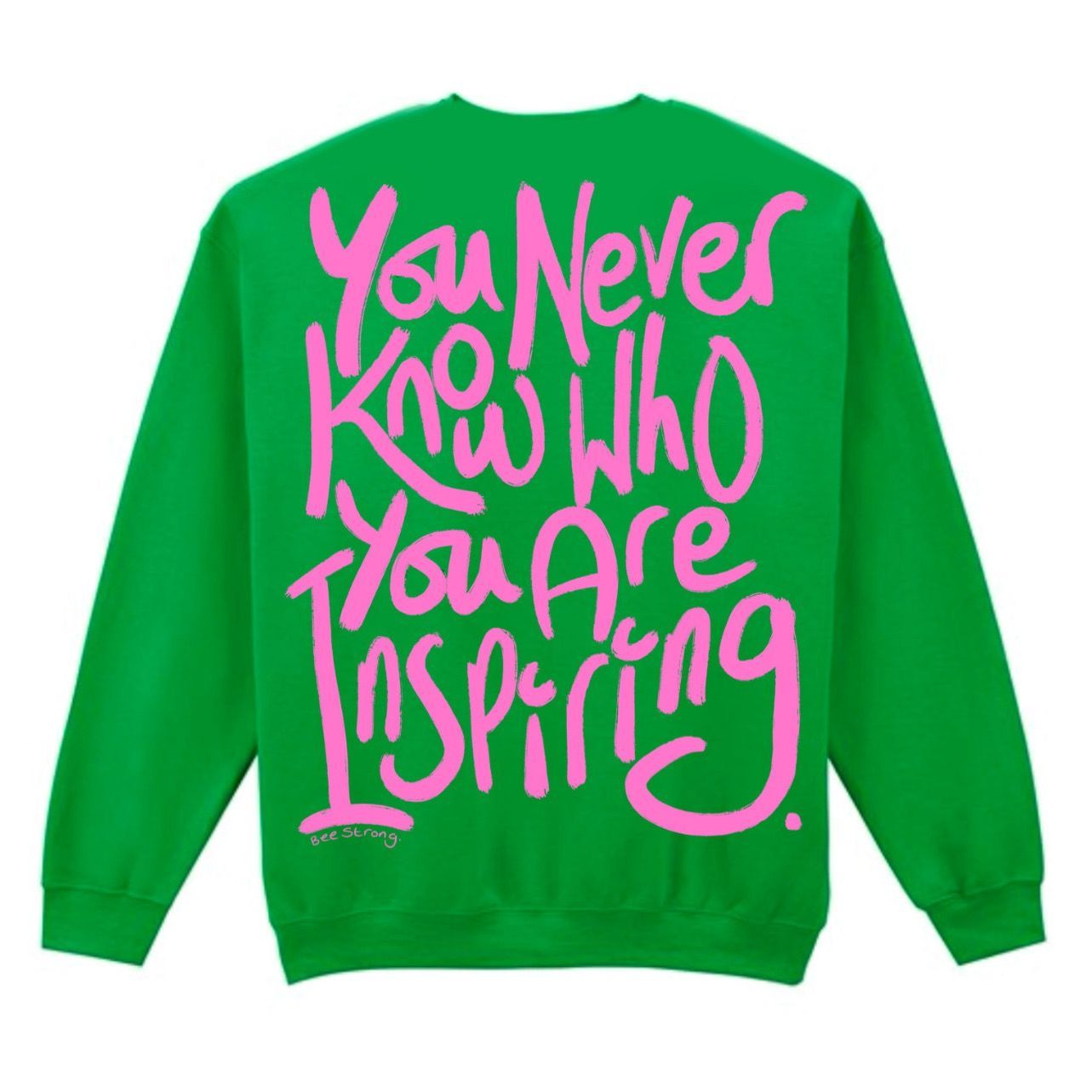 INSPIRED SWEATSHIRT EMERALD GREEN