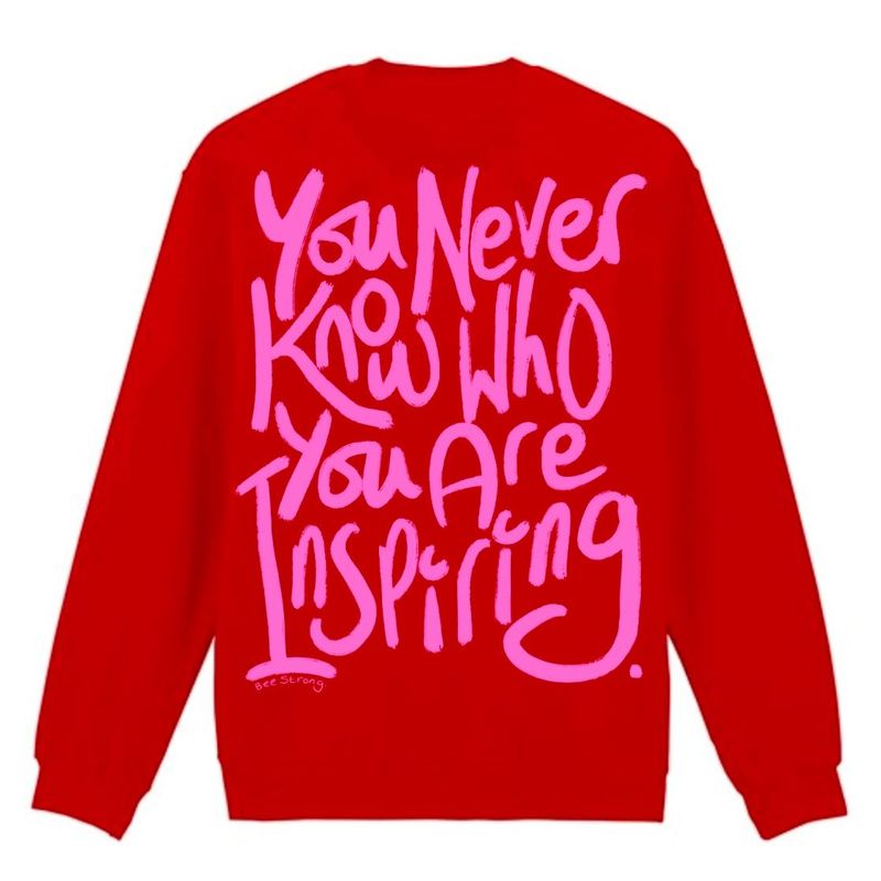 INSPIRED SWEATSHIRT - RED