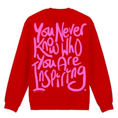 INSPIRED SWEATSHIRT - RED