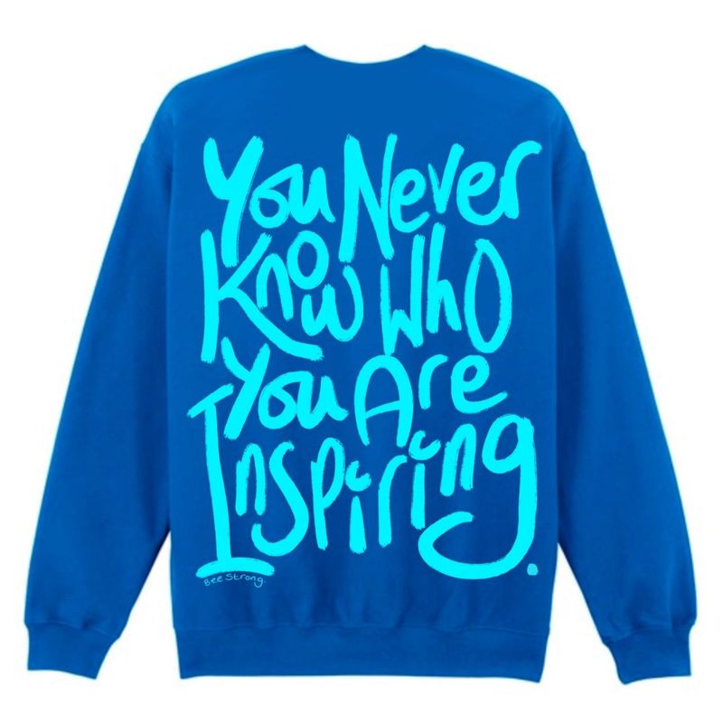 INSPIRED SWEATSHIRT - ROYAL BLUE