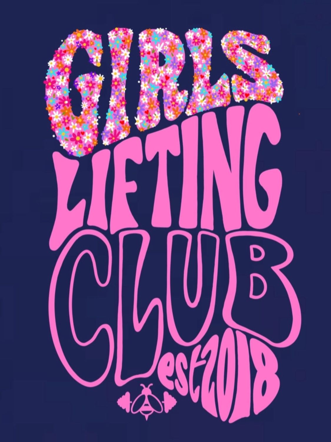 SUMMER EDITION - GIRLS LIFTING CLUB OVERSIZED TEE