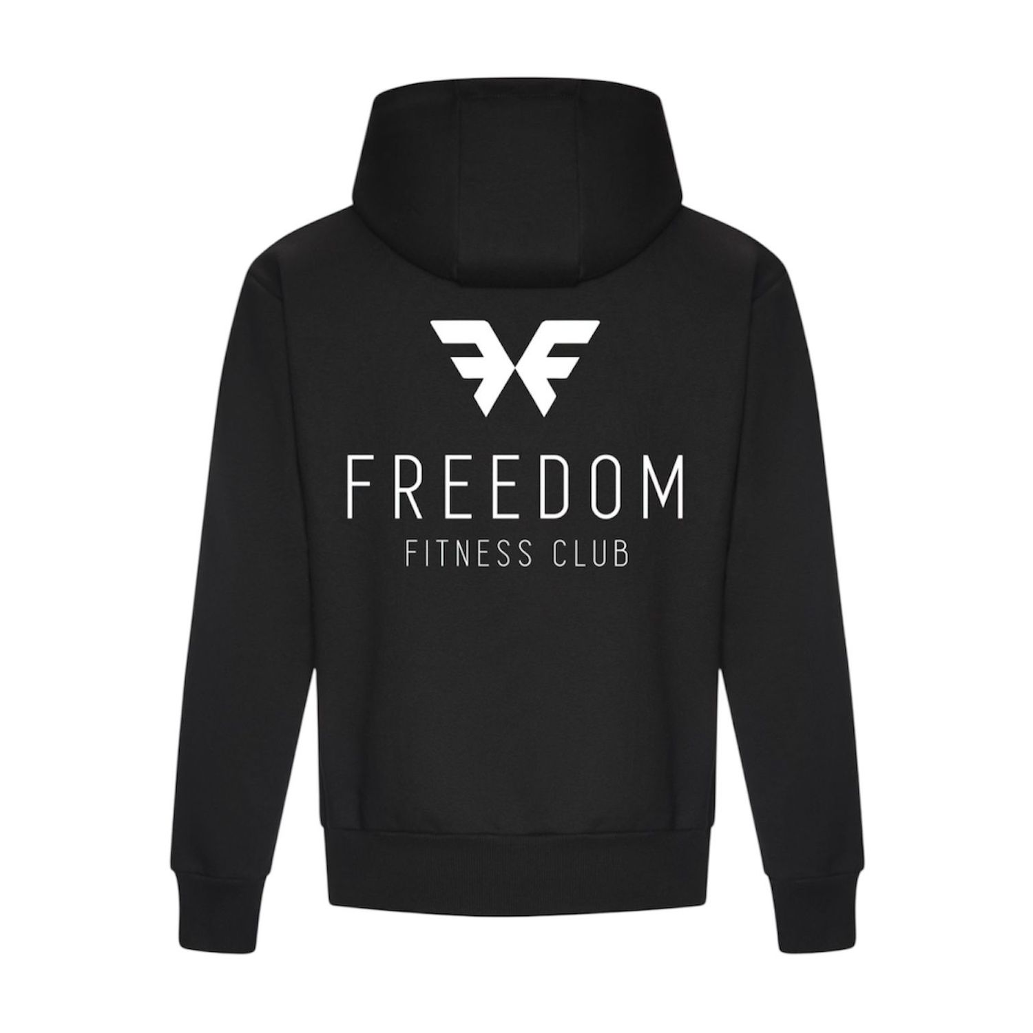 FREEDOM - PREMIUM HOODIE - BLACK & WHITE