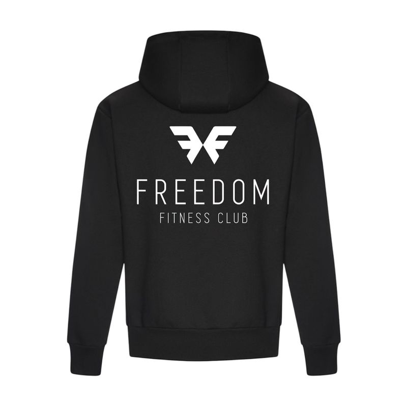 FREEDOM - PREMIUM HOODIE - BLACK & WHITE