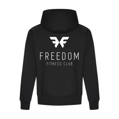 FREEDOM - PREMIUM HOODIE - BLACK & WHITE