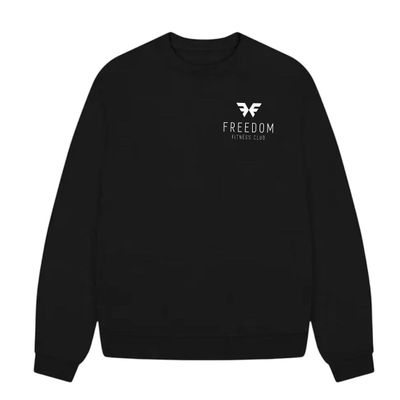 FREEDOM - Standard Sweatshirt - black & white