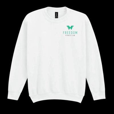 FREEDOM - Standard Sweatshirt - WHITE & GREEN