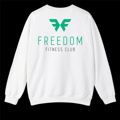 FREEDOM -  PREMIUM SWEATSHIRT -WHITE & GREEN