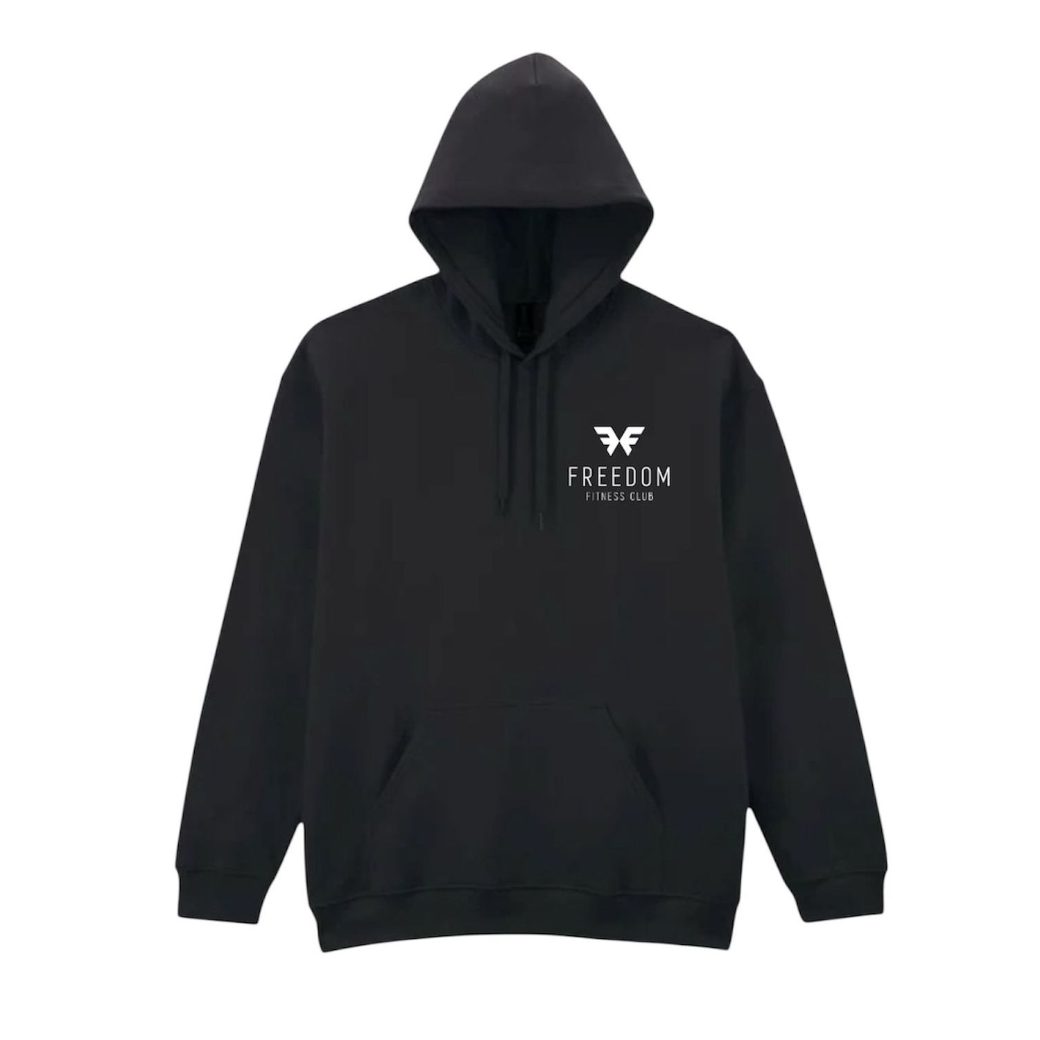 FREEDOM STANDARD HOODIE - BLACK & WHITE