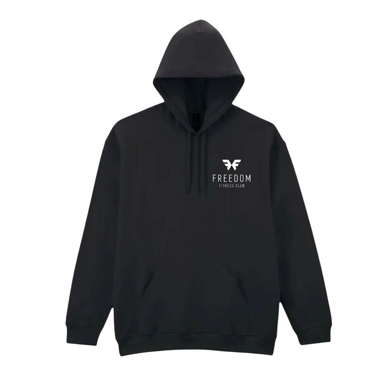 FREEDOM STANDARD HOODIE - BLACK & WHITE