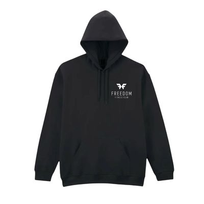 FREEDOM STANDARD HOODIE - BLACK & WHITE