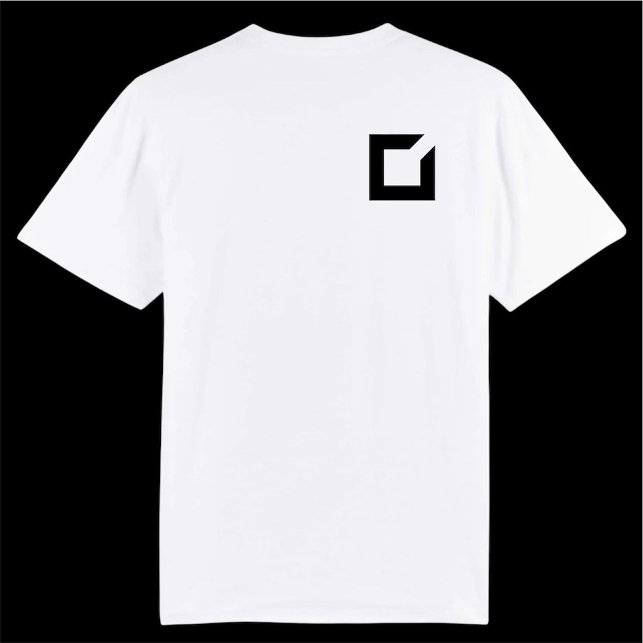 HOT BOX WHITE & BLACK OVERSIZED TEE