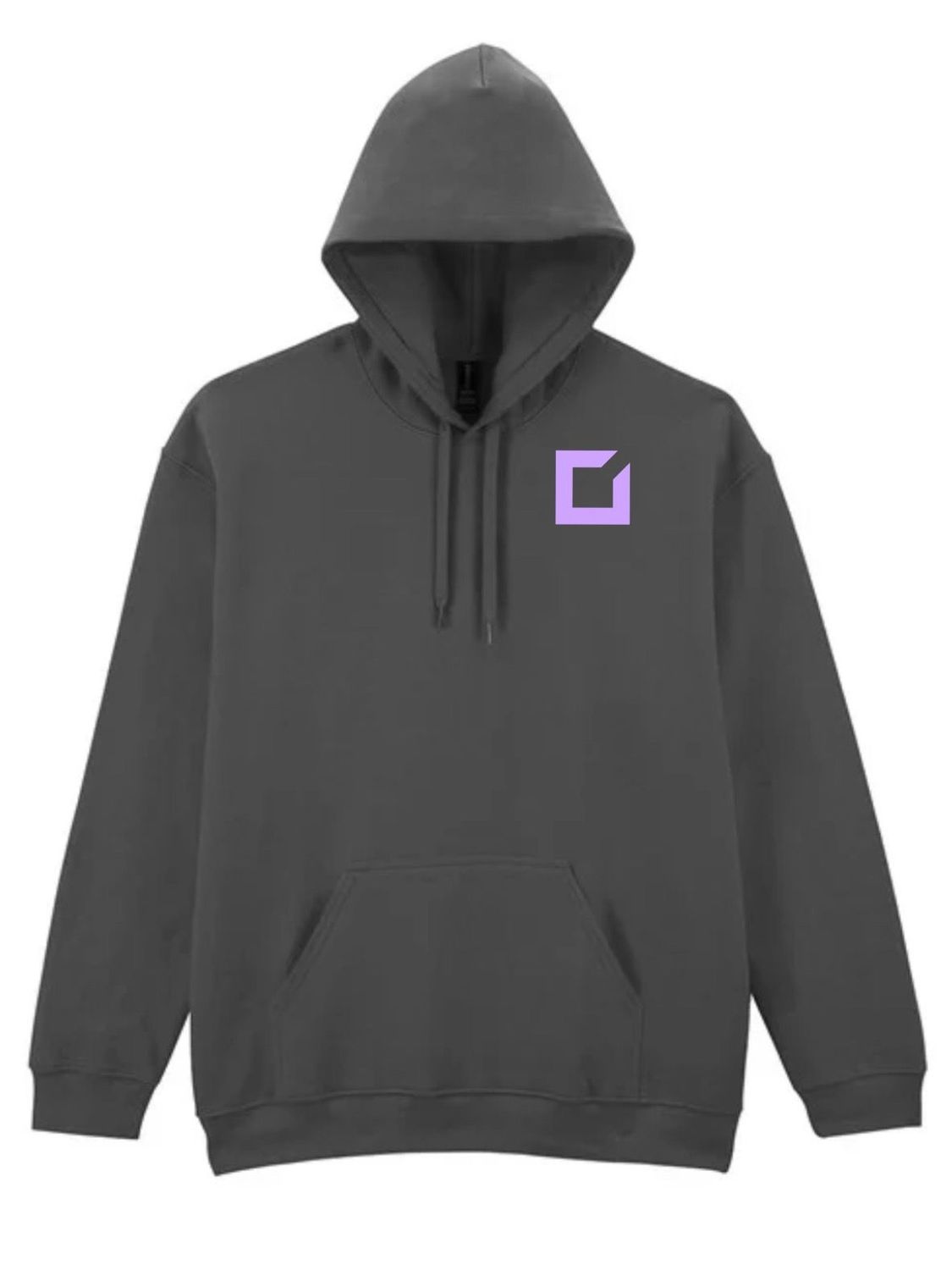 HOT BOX STANDARD HOODIE - CHARCOAL & LILAC