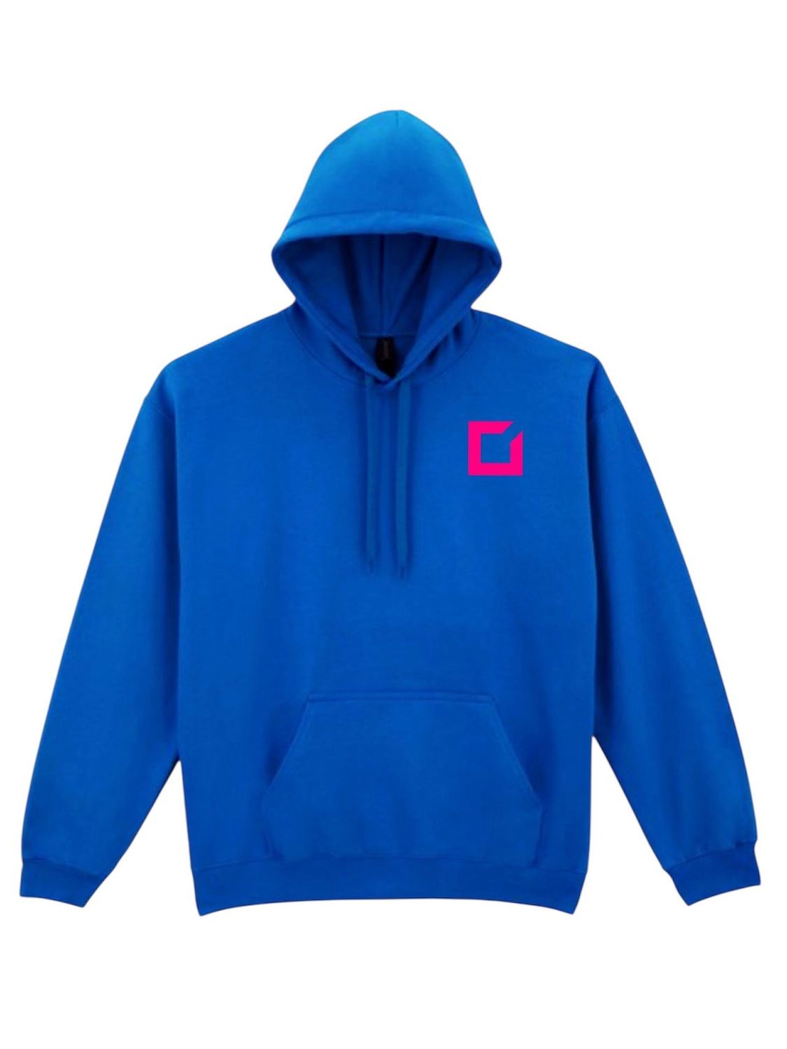 HOT BOX STANDARD HOODIE - ROYAL BLUE & PINK
