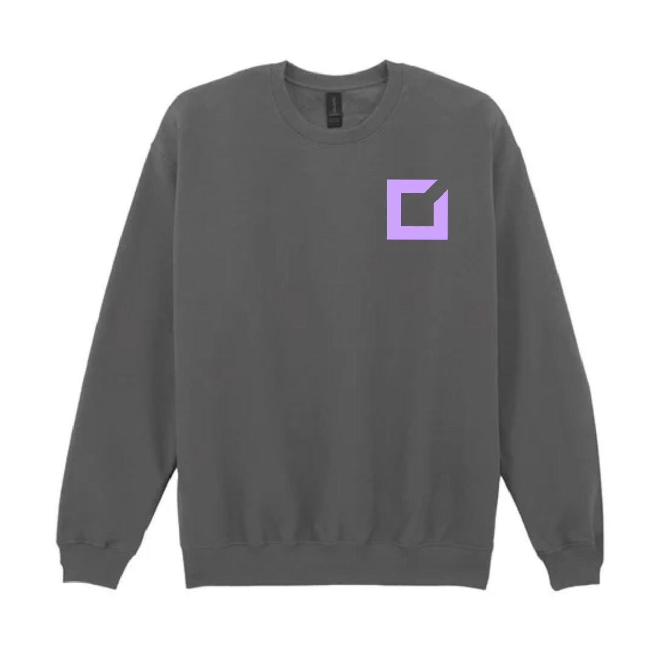 HOT BOX - Standard Sweatshirt - CHARCOAL & LILAC