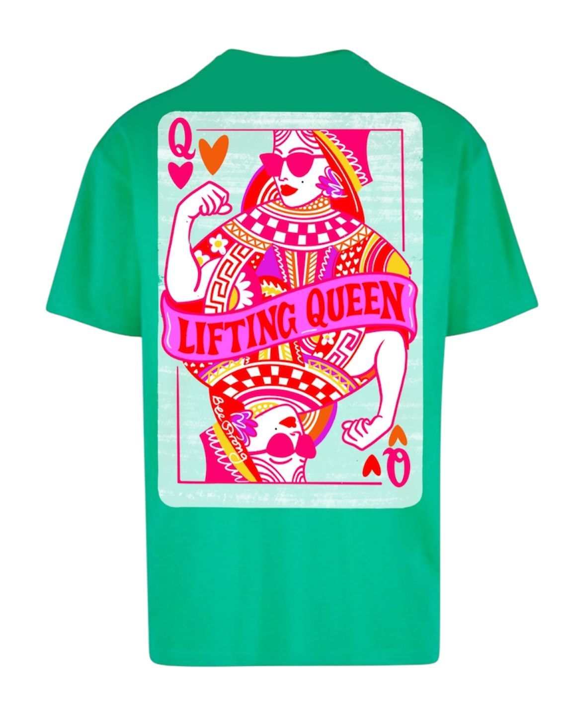 LIFTING QUEEN OVERSIZED TEE