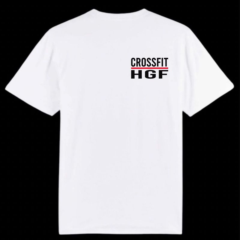 HOOKGRIP - SQUARE LOGO - WHITE STANDARD TEE